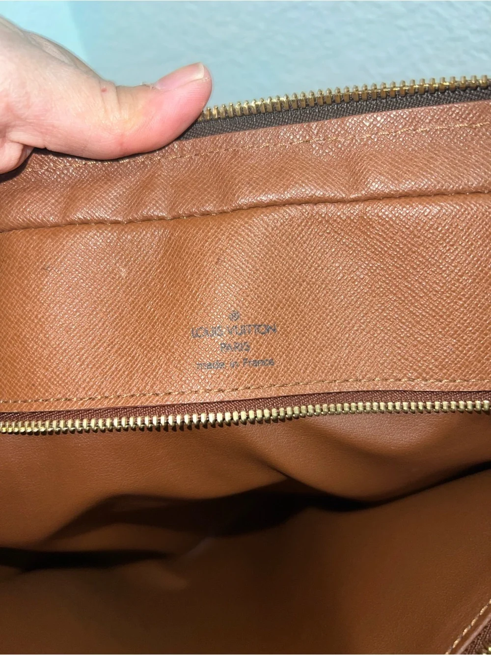 Louis Vuitton Monogram Canvas Portfolio Briefcase with Vachetta Trim